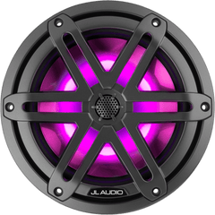 Bocinas Náuticas JL Audio M3 / 7.7" / Coaxial / 70 W RMS / LED RGB / Rejilla Deportiva Gris / 90.5 dB / 45 Hz-25 kHz / 4 Ω