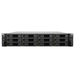Servidor de Almacenamiento Synology SA3410 | 12 Bahías | Escalable hasta 96 Bahías | 1.728 PB de Capacidad Bruta | 6.200 MB/s Lectura Secuencial | 3.000 MB/s Escritura Secuencial | 10GbE RJ-45 | PCIe 3.0.