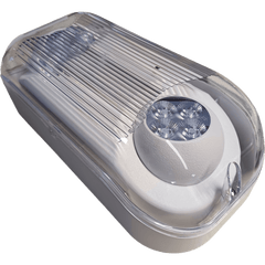 Luminaria de Emergencia LED Impermeable / Versión CL para Clima Frío (-20°C) / Montaje Pared y Techo / 630 lm