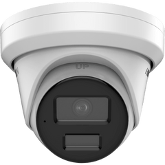Turret IP 4 Megapixel / Lente 4 mm / Dual Light (40 mts IR + 40 mts Luz Blanca / DARKFIGHTER S / Microfono Integrado / Exterior IP67 / WDR 130 dB / 4 Analíticos: AcuSense, Deteccion Facial, Conteo de Personas por Cruce y Zona