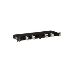 Panel de Distribución de Fibra Óptica, Acepta 18 Cassettes HD Flex en 4 Espacios, Hasta 144 Fibras, 1 UR