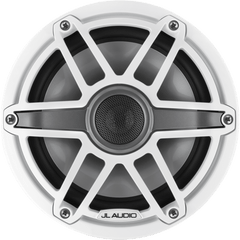 Bocina Náutica JL Audio M6 7.7" / Coaxial / 100 W RMS / 91 dB / 45 Hz-25 kHz / 4 Ω / LED Transflective™ / Rejilla Deportiva Blanca