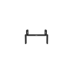 Rack de Distribución Aéreo de 2 Postes PanZone®, Rieles Roscados #12-24, de 4 UR, Color Negro