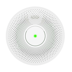 Detector de Humo Interlink / Doble Tecnología de Sensor de Luz / Alarma Auditiva 85dB / Batería de Litio 10 Años / Autoverificación / Control Remoto Inalámbrico / Interconectable 30 Dispositivos