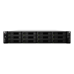Unidad de Expansión Synology RX1217/RX1217RP | 12 Bahías de Disco | Compatible con RackStation 2U | Expansión de Volumen en Línea | Fuentes de Alimentación Redundantes (RX1217RP) | Administración DSM.