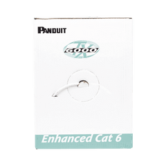 Bobina de Cable UTP 305 Metros (1000 Pies) de Cobre, TX6000? PanNet, Reelex, Gris, Categoría 6 Mejorado (23 AWG), PVC (CMR, Riser), de 4 Pares