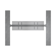 Sistema de Montaje en Pared / Rieles 2000 mm (78.7 in) / Estructura Modular / Soporte Ajustable / Incluye Herramientas y Tornillería Completa