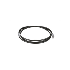 Cable de Parcheo UTP, Cat6A, 24 AWG, CM, Color Negro, 15.24 Metros (50 Pies)
