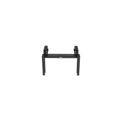 Rack de Distribución Aéreo de 2 Postes PanZone®, Rieles Roscados #12-24, de 6 UR, Color Negro