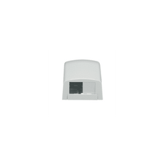 Caja de Montaje en Superficie, Para 2 Módulos Mini-Com, Color Blanco
