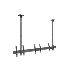 Soporte Mural Triple LCM3x1U / Pantallas 32"-65" / Carga 30 kg (66 lbs) por Pantalla / VESA 100x100-600x400 mm / Ajuste Inclinación 0°-15° / Montaje Techo