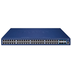 Switch Gestionado Capa 3 / 48 Puertos Gigabit + 6 Puertos 10G SFP+ / Routing IPv4/IPv6 / NMS Integrado / QoS Avanzado / Seguridad Empresarial