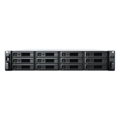 Servidor de Almacenamiento RackStation RS2423RP+ | 12 Bahías | 2U | Hasta 432 TB | Conectividad 10GbE | RAID Soportado | Fuentes de Alimentación Duales | Intercambio en Caliente | Compatibilidad con VMware y Hyper-V.