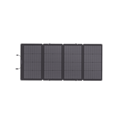 Módulo Solar Bifacial, Portátil y Flexible de 220W Recomendado para Estaciones Portátiles EFD330, EFD350 ó EFD500 / Ajuste de Ángulo / Carga Eficiente / Incluye Cable XT60 a MC4