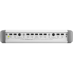 Amplificador Náutico / 4 Canales / Clase D / 600 W (24 V) / Potencia 150 W x 4 / Filtros Paso Bajo/Alto / Control Remoto Opcional