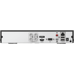 DVR 4 Canales TURBOHD + 4 Canales IP / 8 Megapixel (4K) / Audio Bidireccional / GUANLAN / Reconocimiento Facial / ACUSEARCH / 1 Bahia de Disco Duro / Salida de Video en 4K / H.265+