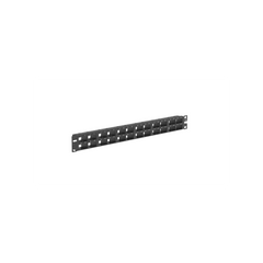 Panel de Parcheo Modular Mini-Com (Sin Conectores), Plano, Blindado, Alta Densidad, de 48 Puertos, 1UR