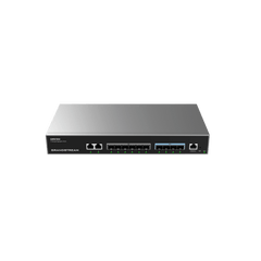 Switch de Agregación Capa 3 GWN7830 / 2 Puertos Gigabit Ethernet / 6 Puertos Gigabit SFP / 4 Puertos 10Gigabit SFP+ / QoS Integrada / Soporte IPv6 e IPv4 / Seguridad Avanzada / Stacking /