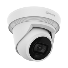 Cámara IP Tipo Flateye Antivandálica 8 Megapíxel / Lente fijo 3mm / Dual Light 30M / WDR 120db / IP67 / H.265 & WiseStream / Inteligencia Artificial Deteccion de Personas y vehiculos