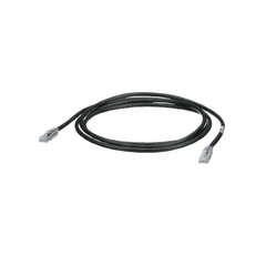 Cable de Parcheo TX6, UTP Cat6, 24 AWG, CM, Color Negro, 2.13 Metros (7 Pies)