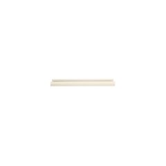 Base para canaleta T-70, de PVC rígido, con orificios perforados para montaje, 103.3 x 44.9 x 1800 mm, Color Blanco Mate
