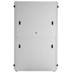 Gabinete FlexFusion™ XGL (Light) para Centros de Datos, 48 UR, 600 mm de Ancho, 1200 mm de Profundidad, Fabricado en Acero, Color Blanco