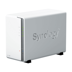 NAS DiskStation DS223j | 2 Bahías | CPU Realtek RTD1619B 1.7 GHz | 1 GB DDR4 | Puerto 1GbE RJ-45 | USB 3.2 Gen 1 | Compatible con HDD y SSD | Synology DSM | RAID 0, 1, JBOD | SMB, AFP, NFS, FTP | Vigilancia IP