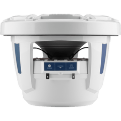 Bocinas Náuticas JL Audio M6 8.8" / Coaxial / LED Transflective / Rejilla Deportiva Blanca / 125 W RMS / 4 Ω / Respuesta 38 Hz-20 kHz / Polipropileno Relleno de Mica