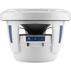 Subwoofer Náutico 8" / 200 W RMS / 4 Ω / Polipropileno Relleno de Mica / Deflector Infinito o Caja Sellada / Rejilla Clásica Blanca / Marino IPX6