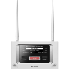 (HikFire) Panel Inalámbrico de Detección de Incendio (Gateway LoRa) / Pantalla LCD Táctil / Comunicación hasta 2 km / Gestión de 128 Dispositivos / Encriptación AES128 / Integración a HikCentral Professional