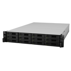 Unidad de Expansión Synology RX1217/RX1217RP | 12 Bahías de Disco | Compatible con RackStation 2U | Expansión de Volumen en Línea | Fuentes de Alimentación Redundantes (RX1217RP) | Administración DSM.
