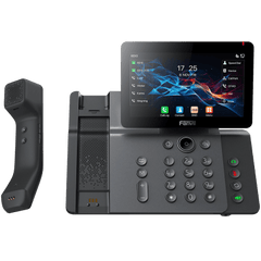 Telefono IP Wi-Fi, Handset Inalámbrico, Recepción de Video, 20 Líneas SIP, Puertos Gigabit, PoE con Puerto USB, Bluetooth.