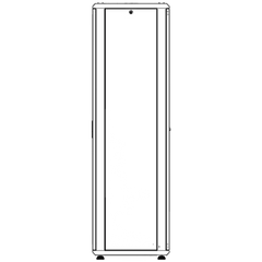 Gabinete Rack 42 Unidades / Piso 19 Pulgadas / Puerta Cristal Templado / Capacidad Carga 1000 Kg / Acero Calibres 16-18-20 / Ventilación Superior / Ruedas y Niveladores / Cerradura Seguridad
