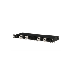 Panel de Distribución de Fibra Óptica, Acepta 18 Cassettes HD Flex en 4 Espacios, Hasta 144 Fibras, 1 UR