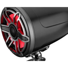 Bocina Cerrada para Torre / JL Audio M6 7.7" / Coaxial / 100 W RMS / LED Transflective™ / Rejilla Deportiva de Titanio / 45 Hz-25 kHz / 4 Ω