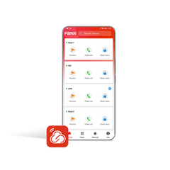 Licencia Permanente, Un Usuario Principal y 4 usuarios adicionales para App Fanvil Link , Monitoreo, Apertura Remota, Creación de Códigos QR