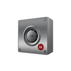 Video Intercom IP para Exterior / Cámara 4 Megapixel (1080p) / HDR e Iluminación IR / Altavoz 5W y Doble Micrófono con Reducción de Ruido / Panel Acero Inoxidable y Cuerpo Aluminio / IP66 e IK10 / PoE+ / 2 Líneas SIP