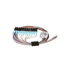 Kit de 12 Pigtails con Conector LC, Multimodo 50/125 OM4, 900um, de 1 Metro (3.28 Pies)