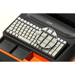 Teclado Comercial 89 Teclas / Diseño Chiclet / 16 Teclas Personalizables / IP55 / USB Tipo-C / Compatibilidad Multi-Sistema