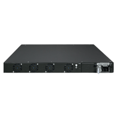 Switch Gestionado Capa 3 Multi-puerto 10G/25G + 2/4-Puerto 100G QSFP28 / 880-1520 Gbps Non-Blocking / Stacking 10 Unidades / Enrutamiento OSPF, BGP, RIP, VRRP / ERPS G.8032 / Slot Para Fuente Redundante AC/DC / Data Center y AI Infrastructure