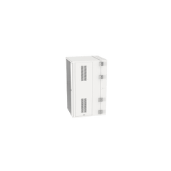 Gabinete PanZone de Montaje en Pared, de 19in, Puerta con Ventana de Seguridad, 26 UR, 762mm de Profundidad, Color Blanco