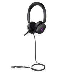 Diadema Yealink UH48 Dual Teams USB-C/A Certificada para Teams y Soporte Multiplataforma UC