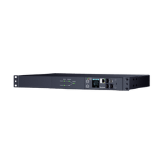 PDU ATS (Fuente Redundante Auto-transferible) Monitoreable, Para Distribución de Energía, 2 Entradas 120 Vca NEMA5-15P, Con 10 Salidas NEMA 5-15R, Horizontal 19in, 1UR