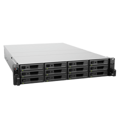 Unidad de Expansión Synology RX1225RP | 12 Bahías para Unidades 3.5" y 2.5" SATA HDD/SSD | Intercambio en Caliente | Fuente de Alimentación Redundante | Compatible con Synology DSM .