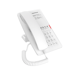 Teléfono IP Hotelero Wi-Fi 6 / 2 Líneas SIP / Doble Banda 2.4/5 GHz / 5 Teclas Programables / Puerto USB-A / PoE 802.3af / Audio HD