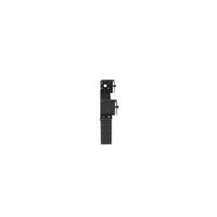 Rack de Distribución Aéreo de 2 Postes PanZone®, Rieles Roscados #12-24, de 4 UR, Color Negro