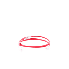 Cable de Parcheo TX6, UTP Cat6, Diámetro Reducido (28AWG), Color Rojo, 0.61 Metros (2 Pies)
