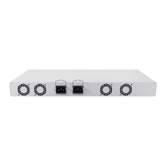 Switch de Red MikroTik CRS418-8P-8G-2S+RM / 17 Puertos Gigabit Ethernet / 8 Puertos PoE-out 802.3af/at / 2 Puertos SFP+ 10G / CPU Quad-Core 2.2 GHz ARM / RouterOS v7 / L3 HW Offloading / Alimentación Dual Redundante / USB 3.0