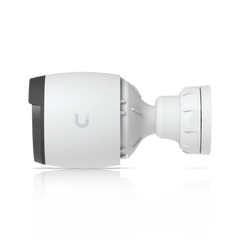 Cámara UniFi Protect G6 Bullet Color Blanco, PoE, 1.8" 4K, AI Multi-TOPS, Visión Nocturna IR 30m, Protección IP66, Reconocimiento Facial y Placa, Montaje en Pared, Techo, Poste