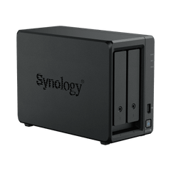 NAS Synology DiskStation DS725+ | 2 Bahías | Expandible hasta 7 Unidades | 2 Ranuras M.2 NVMe | Puerto 2.5GbE | Rendimiento 276 MB/s Lectura y 224 MB/s Escritura | Compatible con Unidad de Expansión DX525.